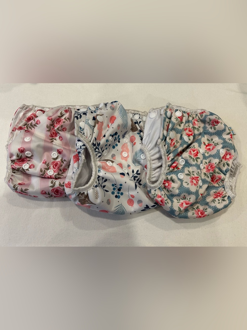 3 Baby gear reusable diapers